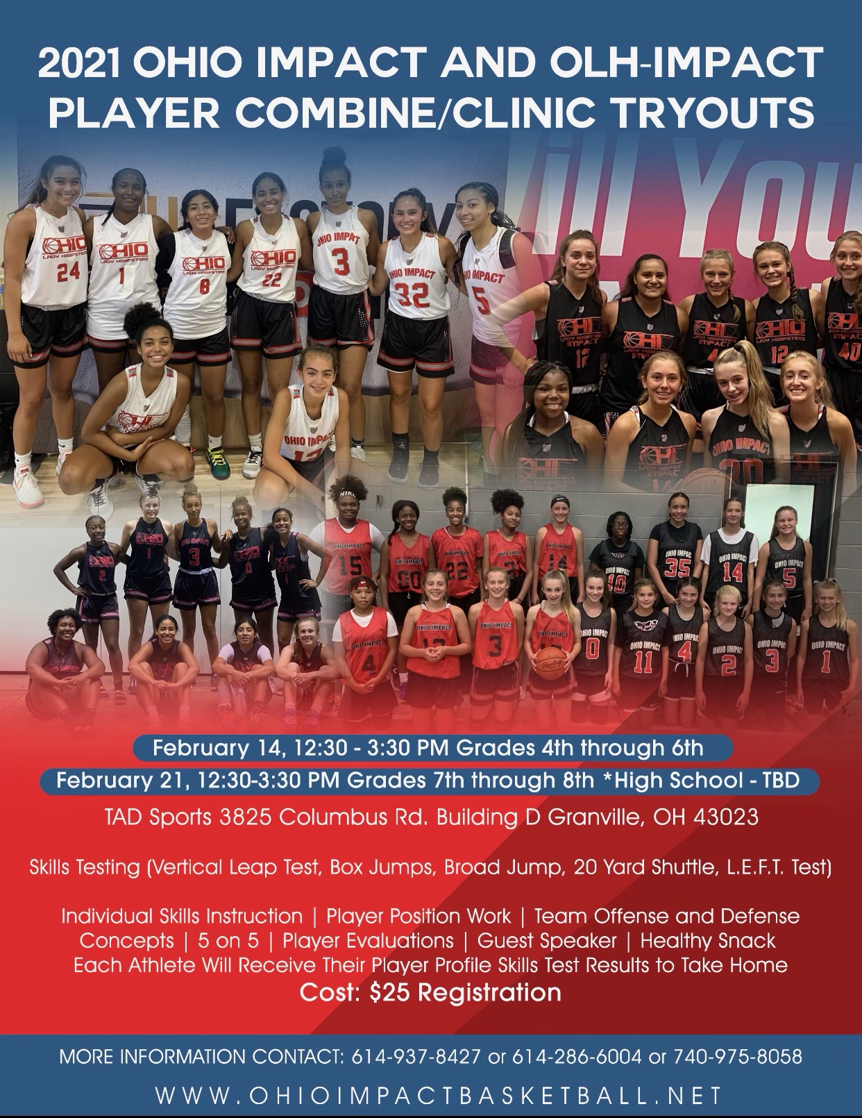 girls aau tryout flyer 2021 - UofShack